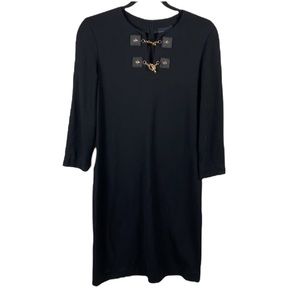 Doncaster Collection Toggle Trim embellished dress size 10